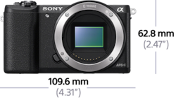 Picture of α5100 E-mount camera with APS-C sensor