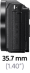 Picture of α5100 E-mount camera with APS-C sensor