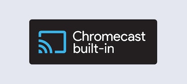 Logo Chromecast built-in